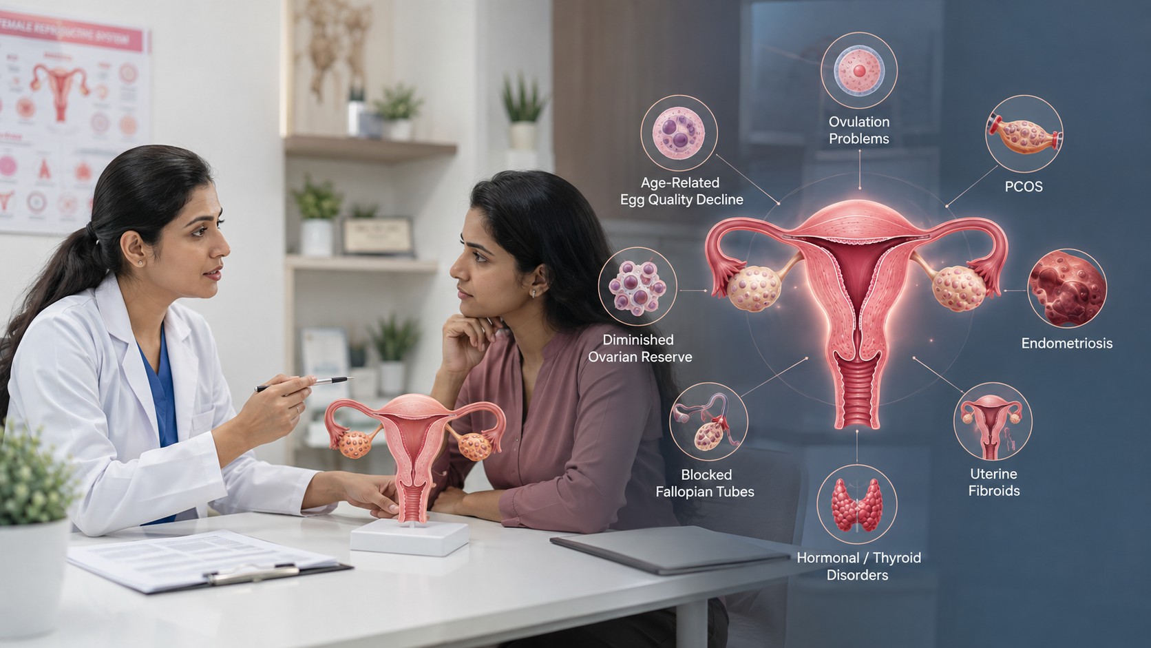 Causes of Female Infertility - Dr. Sravana Soujanya 